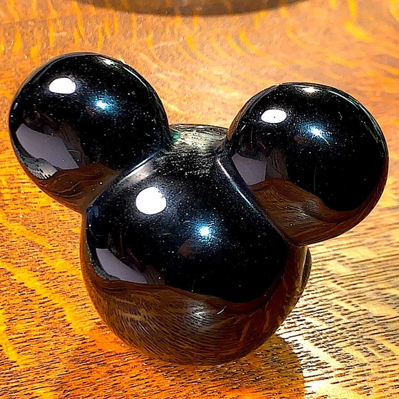 BLACK OBSIDIAN MICKEY MOUSE - Picture 5 of 7